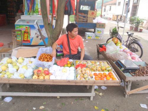 Fruit and Vegetables for sale.